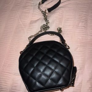 Black Shoulder Purse